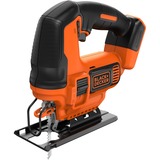 BLACK+DECKER Scie sauteuse pendulaire sans fil BDCJS18N 18V Orange/Noir, Batterie et chargeur non inclus