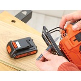 BLACK+DECKER Scie sauteuse pendulaire sans fil BDCJS18N 18V Orange/Noir, Batterie et chargeur non inclus