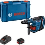 Bosch Marteau-piqueur sans fil GoH 18V-40 C Professional, Marteau piqueur Bleu/Noir, SDS Max, Noir, Bleu, Rouge, Moteur sans balai, 4 cm, 360 tr/min, 9 J