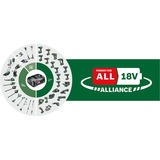 Bosch UniversalImpact 18V 1450 tr/min Sans clé 1,3 kg Noir, Vert, Rouge, Perceuse/visseuse Vert/Noir, Perceuse à poignée pistolet, Sans clé, 1 cm, 1450 tr/min, 3 cm, 1 cm