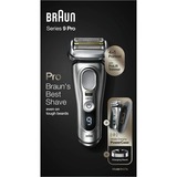 Braun Series 9 Pro 81744531 rasoir pour homme Rasoir à grille Tondeuse Argent Argent, Rasoir à grille, Argent, LED, Batterie, Lithium-Ion (Li-Ion), Batterie intégré