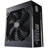 Cooler Master MWE 1050 V2 Black alimentation  modulaire 1050 watt Noir, 1x 12V-2x6, 3x PCIe