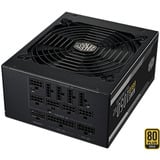 Cooler Master MWE 1050 V2 Black alimentation modulaire 1050 watt Noir, 1x 12V-2x6, 3x PCIe