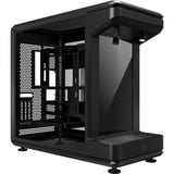 Cooler Master MasterFrame 360 Stage LCD boîtier midi tower Noir | 2x USB-A | 1x USB-C | Verre Trempé