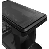 Cooler Master MasterFrame 360 Stage LCD boîtier midi tower Noir | 2x USB-A | 1x USB-C | Verre Trempé