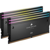 Corsair 96 Go DDR5-6400 Kit, Mémoire vive Noir, CMP96GX5M2B6400C32, Dominator Titanium RGB, XMP