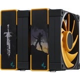 DeepCool AK620 ZERO DARK ZORIA, Refroidisseur CPU Noir/Orange