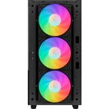 DeepCool CH560 Digital boîtier midi tower Noir | 1x USB-A | 1x USB-C | RGB | Verre Trempé