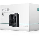 DeepCool PF750 alimentation 750 watt Noir, 2x PCIe