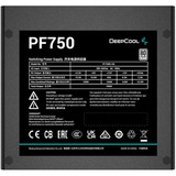 DeepCool PF750 alimentation  750 watt Noir, 2x PCIe