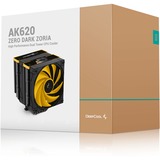 DeepCool R-AK620-BKNPMN-E, Refroidisseur CPU Noir/Orange