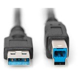 Digitus Câble de connexion USB 3.2 Gen 1 USB-A > USB-B Noir