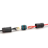 Digitus Coupleur de connexion extérieure CAT.6A, IP68, RJ-45, Raccord Noir