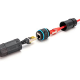 Digitus Coupleur de connexion extérieure CAT.6A, IP68, RJ-45, Raccord Noir