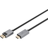 Digitus DB-340202-030-S, Câble Noir