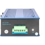 Digitus DN-650106 commutateur réseau Fast Ethernet (10/100) Noir, Bleu, Switch Fast Ethernet (10/100), Full duplex, Montage mural