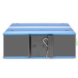 Digitus DN-650106 commutateur réseau Fast Ethernet (10/100) Noir, Bleu, Switch Fast Ethernet (10/100), Full duplex, Montage mural