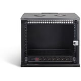 Digitus Ensemble réseau SOHO Pro 19" 540x400 mm (LxP), Armoire informatique Noir