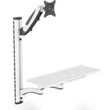 Digitus Poste de travail (moniteur, clavier, souris) montage mural Blanc/Noir