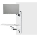 Digitus Poste de travail (moniteur, clavier, souris) montage mural Blanc/Noir