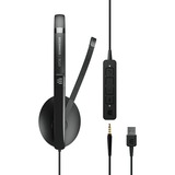 EPOS ADAPT 135 USB II, Casque/Écouteur Noir