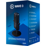 Elgato Wave:3, Micro Noir, USB