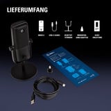 Elgato Wave:3, Micro Noir, USB