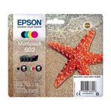 Epson Multipack 4 couleurs 603 Ink, Encre C13T03U64010, "Étoile de mer", 4 pièces
