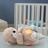 Fisher-Price Ma Loutre Câlins Bonne Nuit, Peluche Brun clair, Loutre en peluche, Interactif, Sonore, AA, Piles fournies