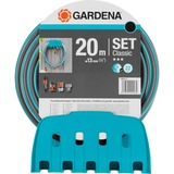 GARDENA 18005-20 support pour tuyau Bleu 35 m, Bleu, Mur