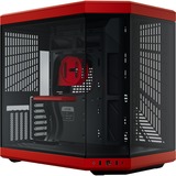 HYTE Y70 boîtier midi tower Rouge | 2x USB-A | 1x USB-C | Verre Trempé
