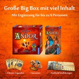 KOSMOS Andor The Legends of Andor - Big Box Jeu de cartes Voyage/aventure, Jeu de société Jeu de cartes, Voyage/aventure, 10 an(s), 60 min