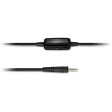 Kensington Micro-Casque Classic 3,5mm avec réglage du micro et du volume  on-ear Noir, 5mm avec réglage du micro et du volume, Avec fil, Casque, Noir