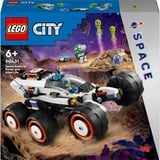 LEGO City - Le rover d’exploration spatiale et la vie extraterrestre, Jouets de construction 60431