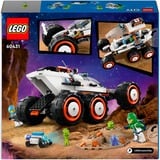 LEGO City - Le rover d’exploration spatiale et la vie extraterrestre, Jouets de construction 60431