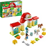 LEGO DUPLO Town 10951 L’Ecurie et les Poneys, Jouets de construction Jeu de construction, Garçon/Fille, 2 an(s), Plastique, 65 pièce(s), 857 g