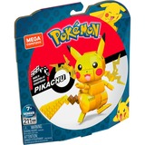 Mattel Pokémon Construx Figurine Pikachu, Jouets de construction Jeu de construction, 7 an(s), Noir, Rouge, Jaune