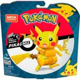 Mattel Pokémon Construx Figurine Pikachu, Jouets de construction Jeu de construction, 7 an(s), Noir, Rouge, Jaune