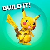 Mattel Pokémon Construx Figurine Pikachu, Jouets de construction Jeu de construction, 7 an(s), Noir, Rouge, Jaune