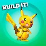 Mattel Pokémon Construx – Pikachu, Jouets de construction Jeu de construction, 7 an(s), Plastique, 211 pièce(s), 303,5 g