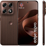 Motorola edge 70 Pro 256GB, Smartphone Marron