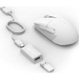NZXT  LIFT Elite Wireless, Souris gaming Blanc