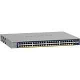 Netgear GS752TP Géré L2/L3/L4 Gigabit Ethernet (10/100/1000) Connexion Ethernet, supportant l'alimentation via ce port (PoE) 1U Noir, Switch Géré, L2/L3/L4, Gigabit Ethernet (10/100/1000), Connexion Ethernet, supportant l'alimentation via ce port (PoE), Grille de montage, 1U