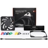 Noctua NF-A12x25 PWM chromax.black.swap, Ventilateur de boîtier Noir, Connexion PWM à 4 broches