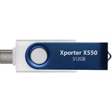 Patriot PS512GX550AAD, Clé USB Bleu/Blanc