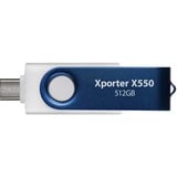 Patriot Xporter X550 512GB, Clé USB Bleu/Blanc
