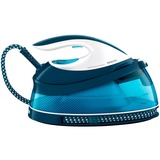 Philips Centrale vapeur, pression de la pompe maxi. 6,5 bar, Centrales à vapeur Bleu/Blanc, pression de la pompe maxi. 6,5 bar, 2400 W, Semelle SteamGlide, 6,5 bar, 1,5 L, 120 g/min, Bleu, Blanc