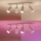 Philips Hue White & Color Ambiance Fugato 2 spots, Lumière LED Blanc