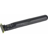 Philips OneBlade Face QP1424/10, Tondeuse à barbe Noir, Rasoir à grille, Charbon de bois, Batterie, 30 min, 8 h, 0,5 W