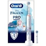 Procter & Gamble PRO 14876673 brosse à dents électrique Enfant Brosse à dents rotative Multicolore, Blanc, Brosse a dents electrique Enfant, Brosse à dents rotative, Soin quotidien, Polissage, Sensible, Multicolore, Blanc, 4 x 30 sec, Doux